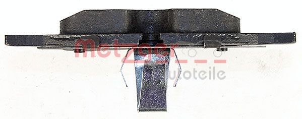 METZGER 1170105 Bremsbelagsatz, Scheibenbremse